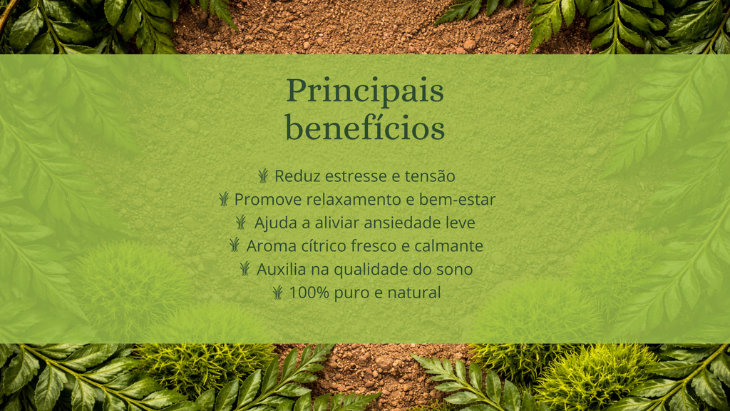 Óleo de Capim Limão - 10ml