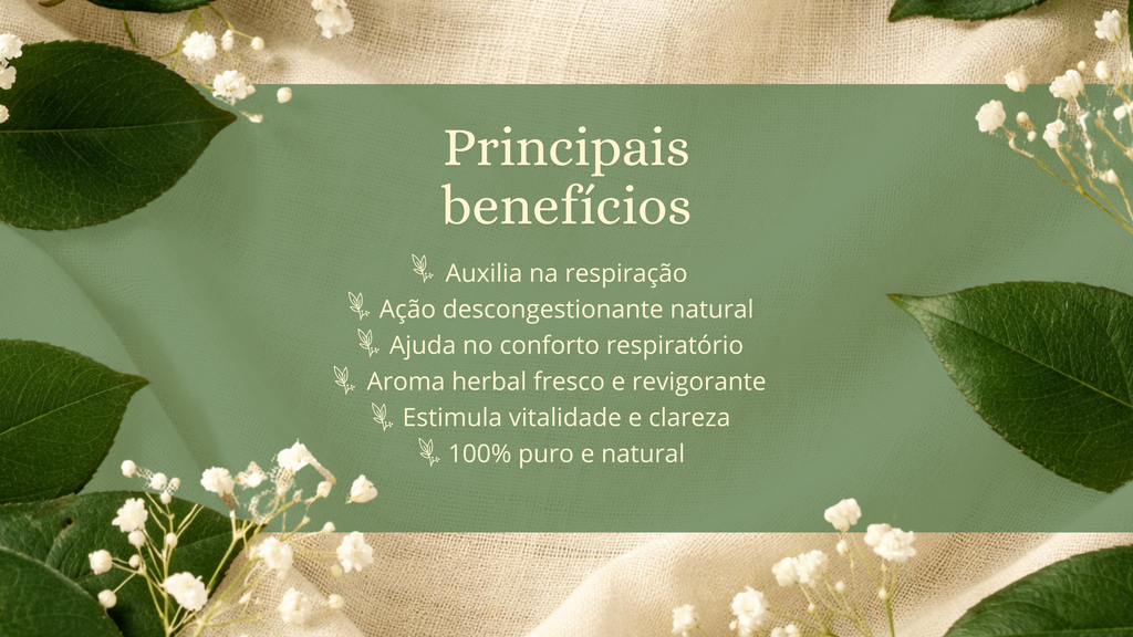 Óleo de Eucalipto Globulus - 10ml