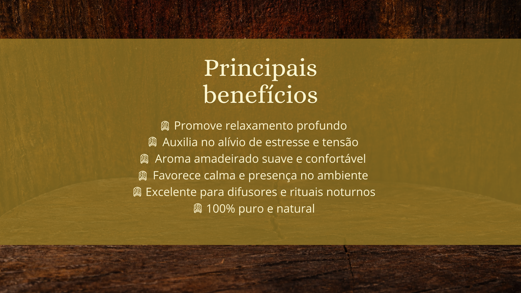 Óleo de Ho Wood - 10ml